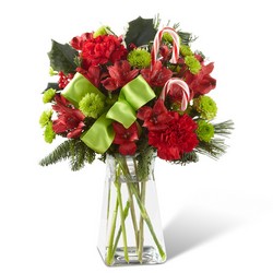 The FTD Candy Cane Lane Bouquet from Monrovia Floral in Monrovia, CA